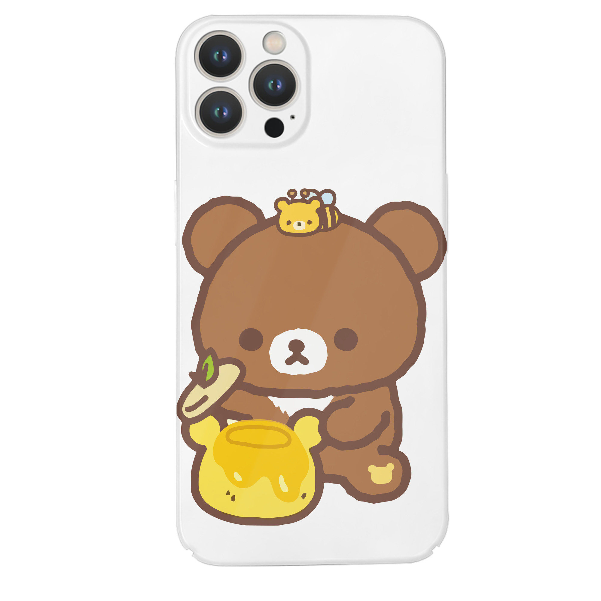 （画像用） リラックマ リラックマ キイロイトリ Rilakkuma Korilakkuma Kiiroitori 【iPhone 14シリーズ対応】ハードケース